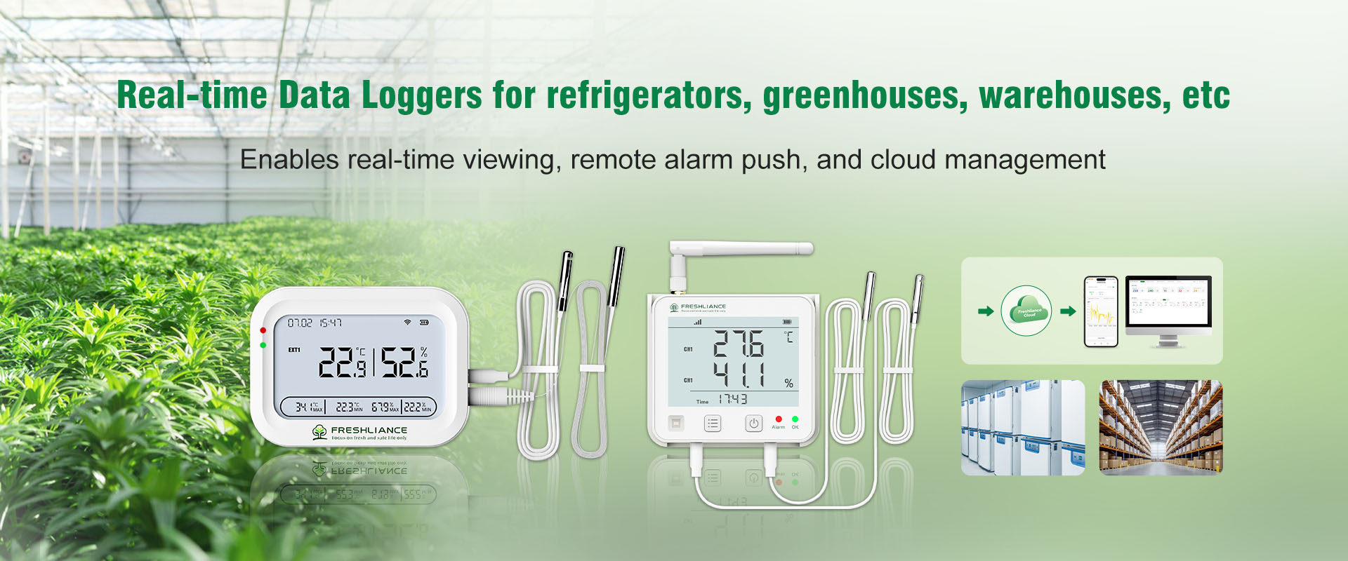 Wireless Real-time Temperature Humidity Data Logger