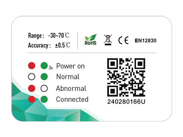 BlueTag T10 Bluetooth Temperature Data Logger for Insulin