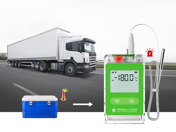 Fresh Tracker 10 Real Time Temperature Humidity Data Logger