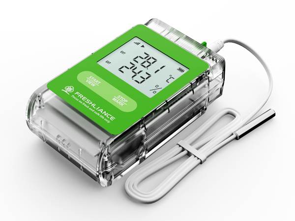 Fresh Tracker 10 Real Time Temperature Humidity Data Logger