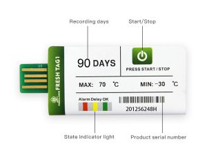 Fruit NFC temperature data logger price