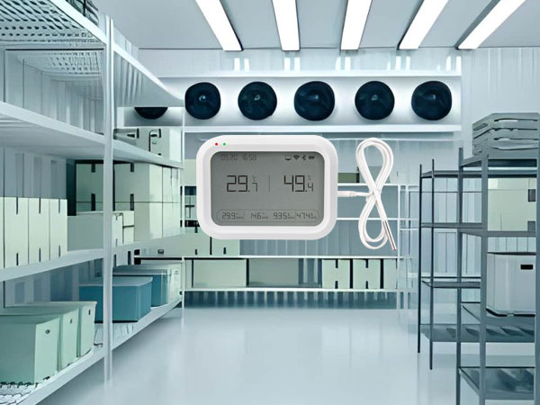 Wireless ultra low temperature data logger for frozen warehouse