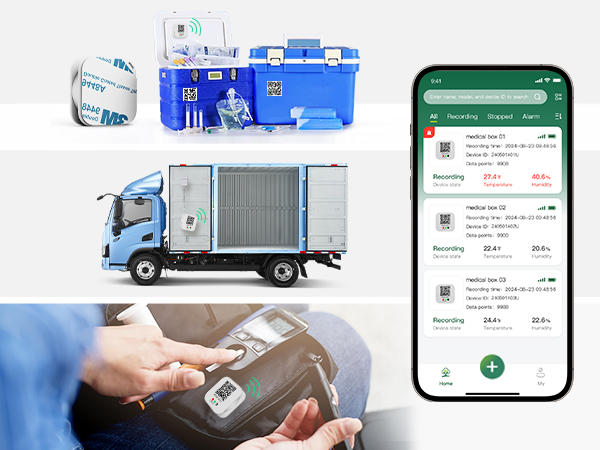 High-Precision Wireless Insulin Temperature Data Logger