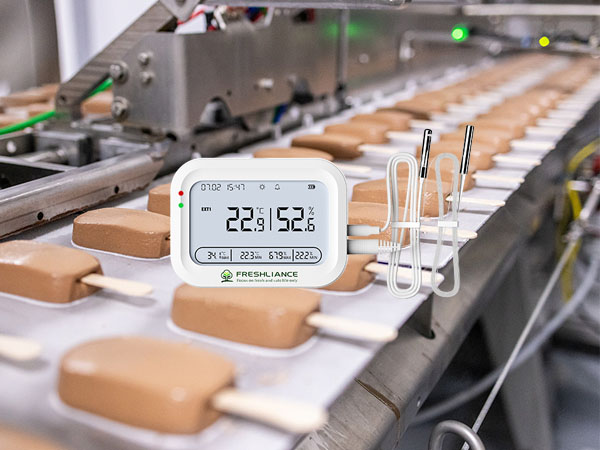 Wi-Fi Real-Time Temperature Data Logger for Ice Cream Freezers