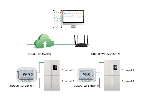Wi-Fi Real-Time Temperature Data Logger for Ice Cream Freezers
