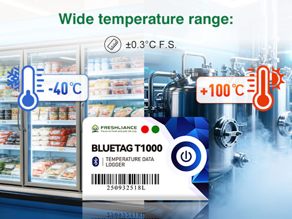 BlueTag T1000 Bluetooth High Temperature Data Logger