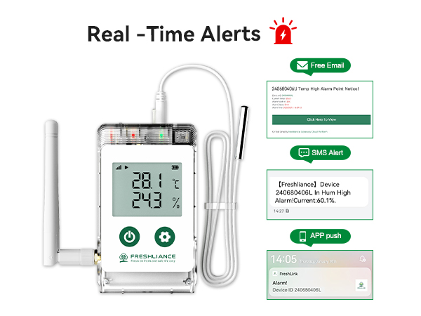 LoRa Tag LT100 Wireless LoRa Temperature Data Sensor